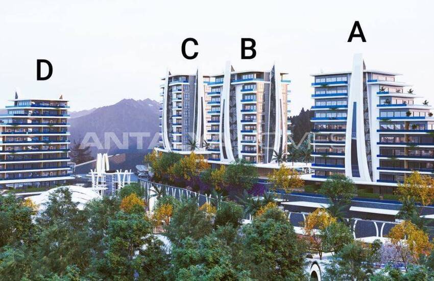 Alanya Kargıcak'ta Akıllı Ev Sistemli Lüks Satılık Konutlar 18