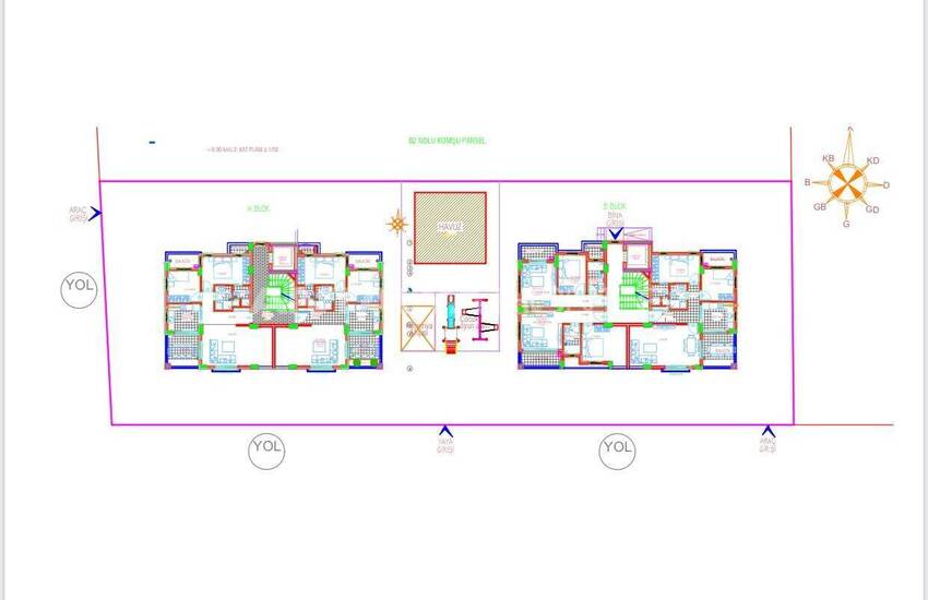 شقق مع فرصة دفع سهلة في ينيكوي، دوشمالتي، أنطاليا 34