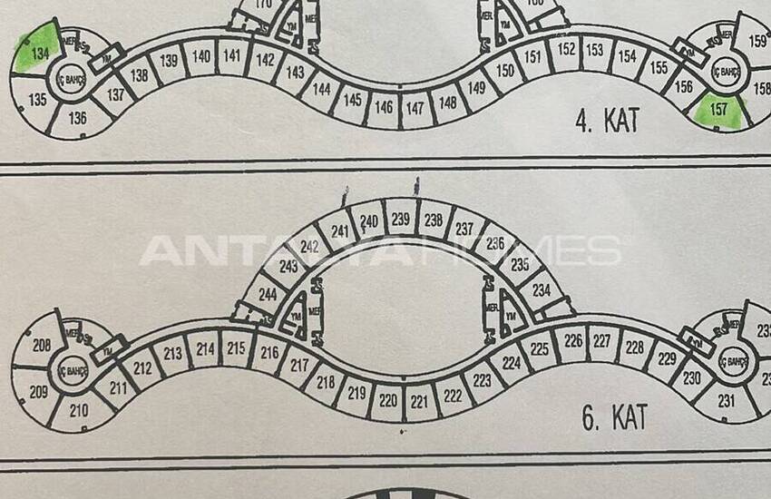 شقق في مجمع فندقي بالقرب من البحر في كوندو أنطاليا 75