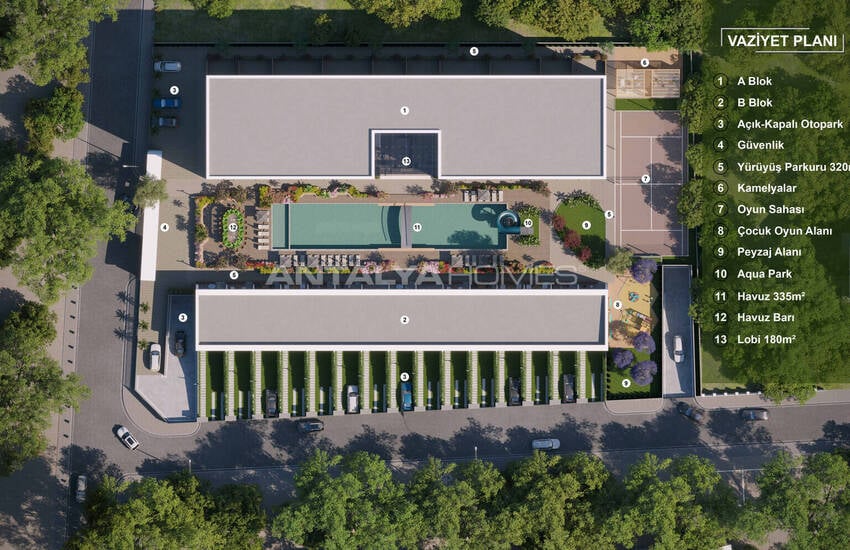 Antalya Kepez'de Alışveriş Merkezlerine ve Havalimanına Yakın Evler 36