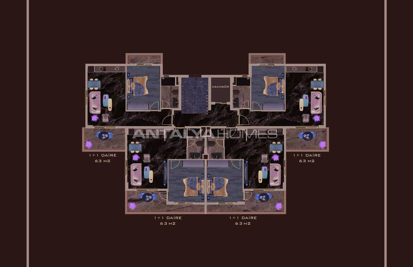 Elegant Real Estate Close to the Sea in the Center of Alanya 24