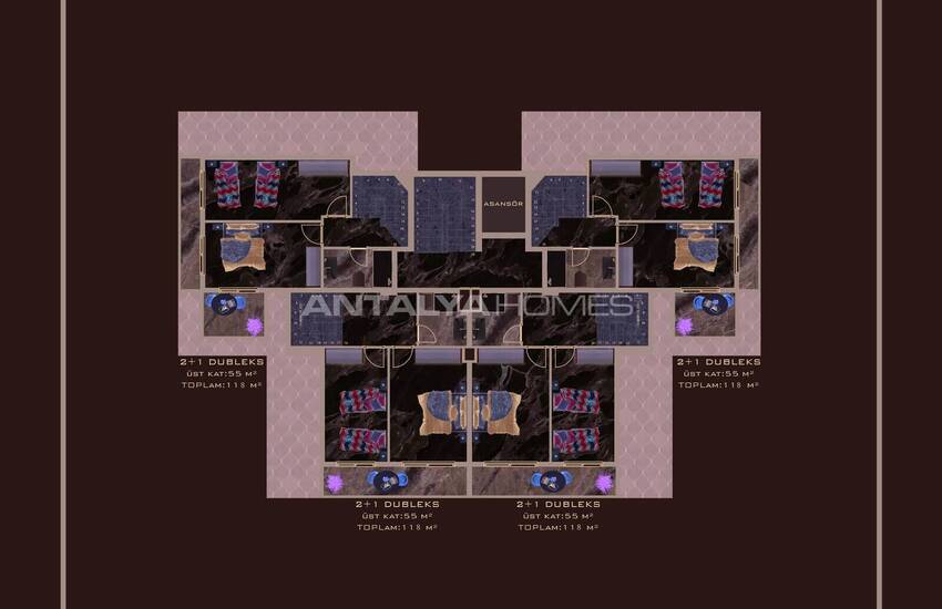 Elegant Real Estate Close to the Sea in the Center of Alanya 22