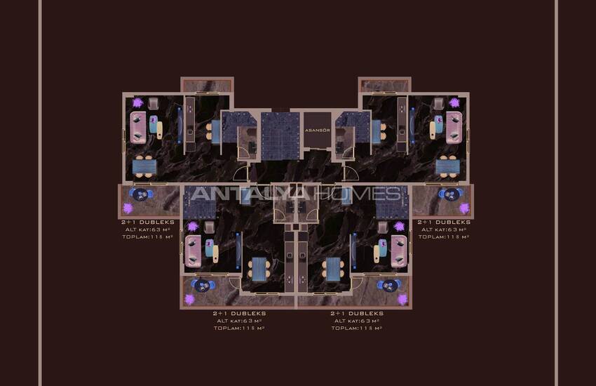 Elegant Real Estate Close to the Sea in the Center of Alanya 23