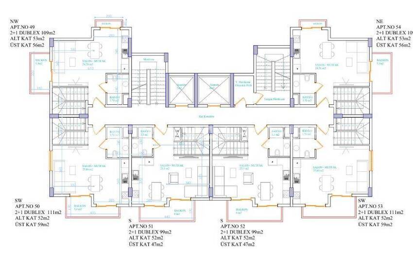 Appartementen In Project Dichtbij Zee In Alanya Demirtas 29