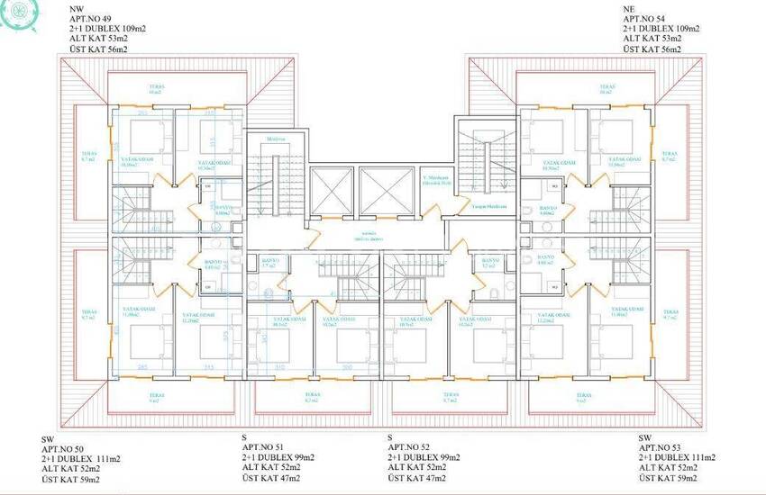 Appartementen In Project Dichtbij Zee In Alanya Demirtas 30