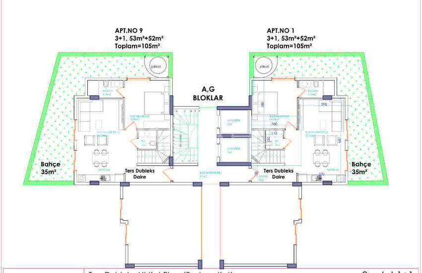 New Build Real Estate in Hotel Concept Complex in Alanya Oba 29
