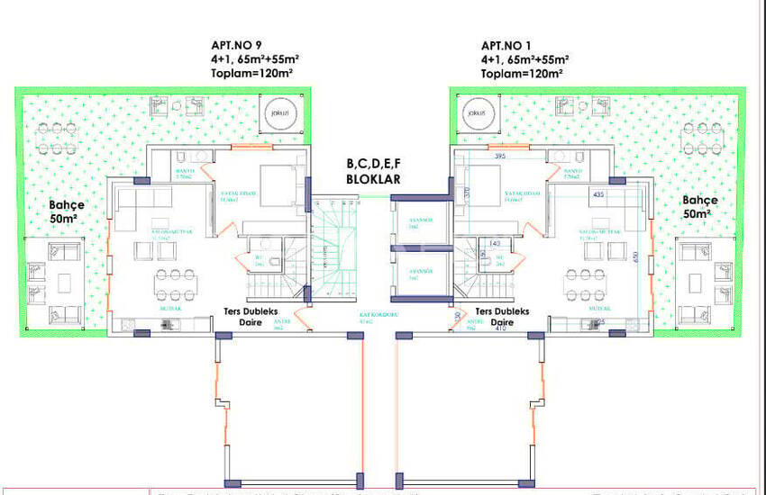 New Build Real Estate in Hotel Concept Complex in Alanya Oba 30