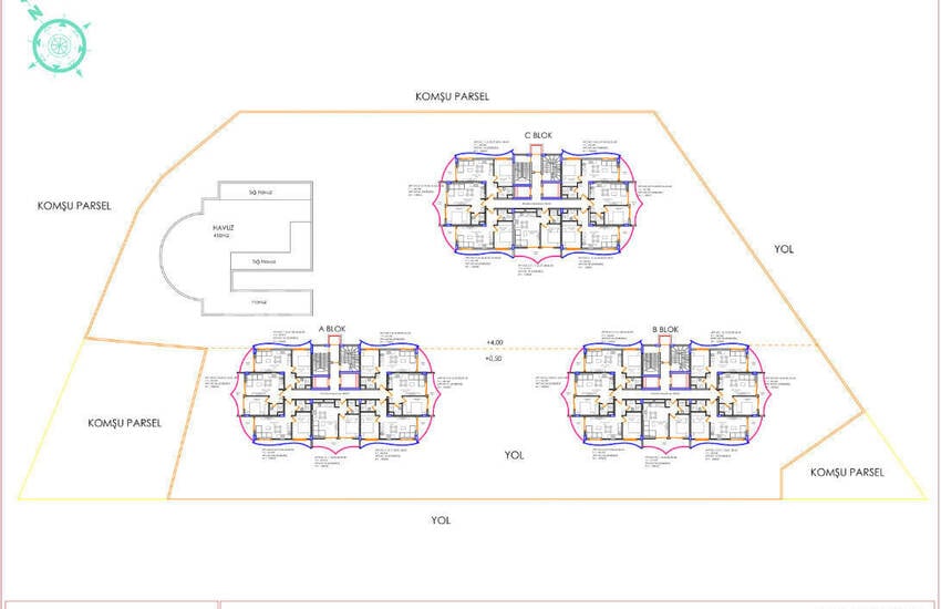 Nouvelle Propriétés Dans Un Complexe Complet À Alanya Tosmur 52
