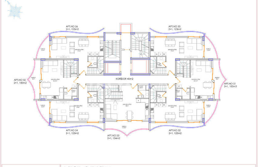 Nouvelle Propriétés Dans Un Complexe Complet À Alanya Tosmur 60