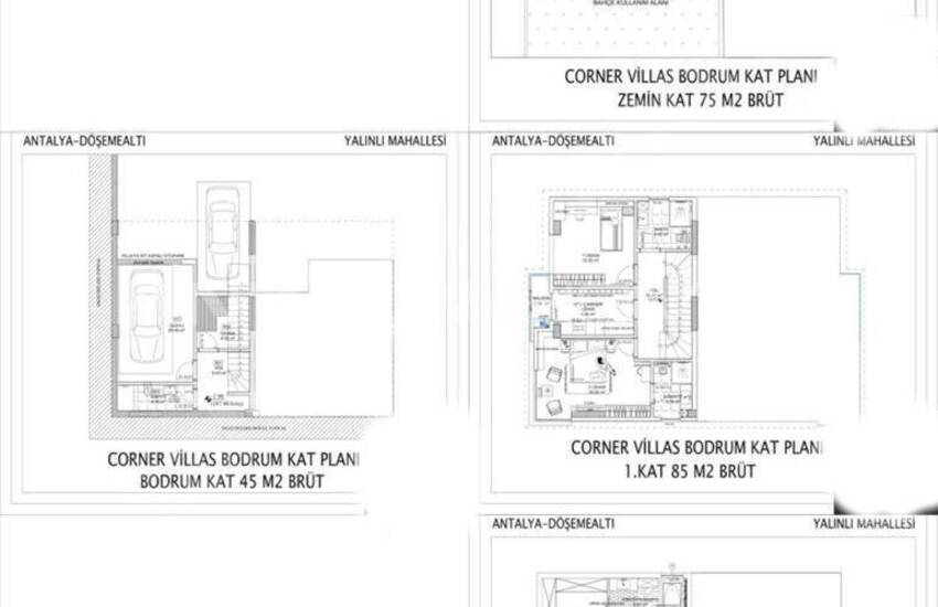 منزل شبه منفصل بتصميم واسع في أنطاليا دوشمالتي 41