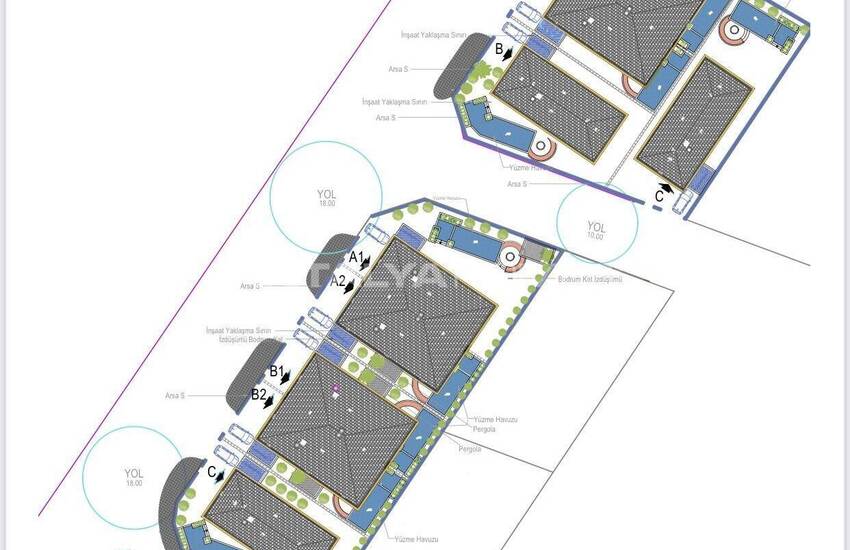 Antalya Döşemealtı'nda 4 Yatak Odalı ve Lüks Tasarımlı Villalar 33