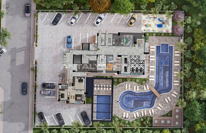 املاک در فاصله پیاده روی دریا در آلانیا محمودلار 15