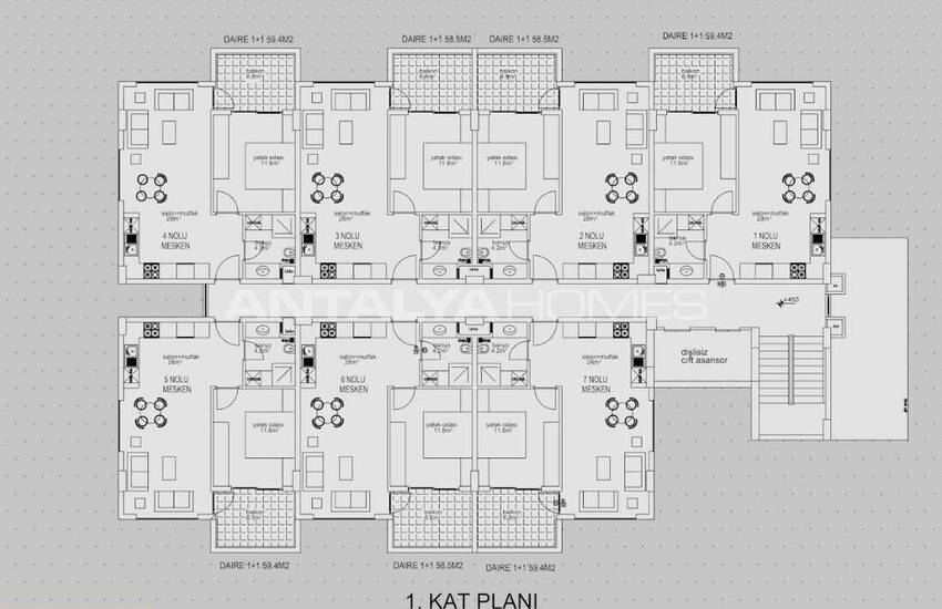 Nieuw Appartementen Op Loopafstand Van Strand In Alanya Kargicak 16