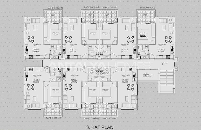 Nieuw Appartementen Op Loopafstand Van Strand In Alanya Kargicak 18