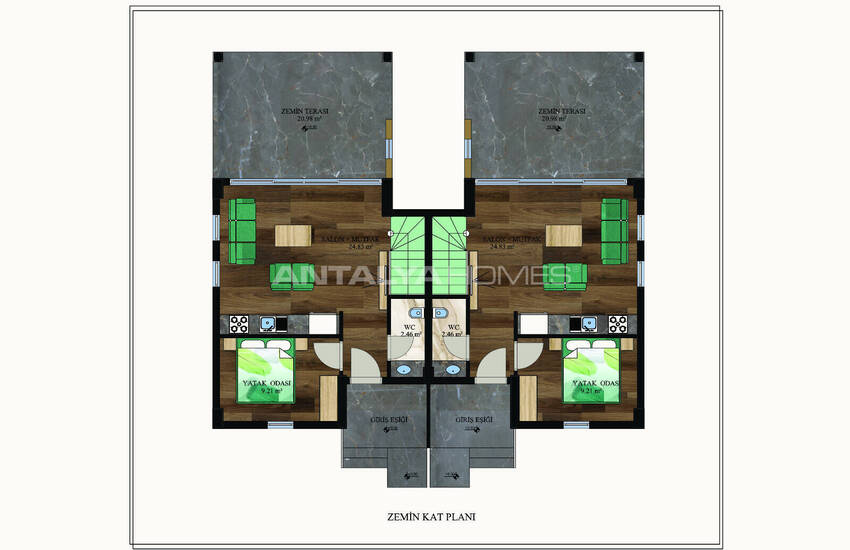 منازل استثمارية في مجمع بوتيكي في كيمير غوينوك 28