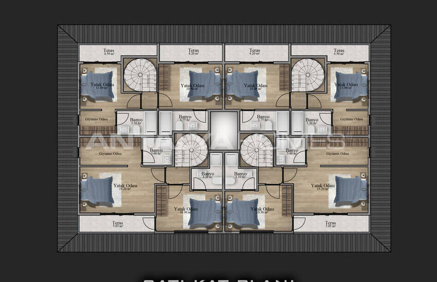 Luxury Real Estate in the Misra Vogue Project in Alanya 22