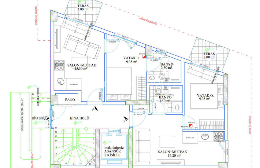 Appartements En Complexe Près Centre Commercial À Antalya Muratpasa 8