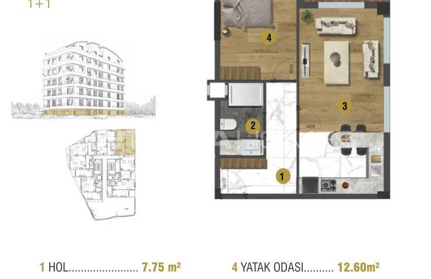 Investitions Wohnungen In Nähe Aller Punkte In Antalya Muratpasa 17