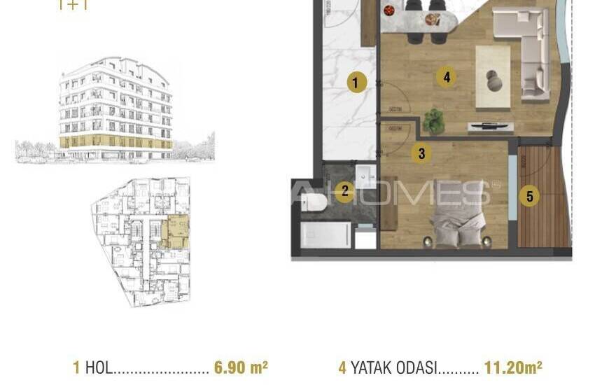 Investitions Wohnungen In Nähe Aller Punkte In Antalya Muratpasa 25