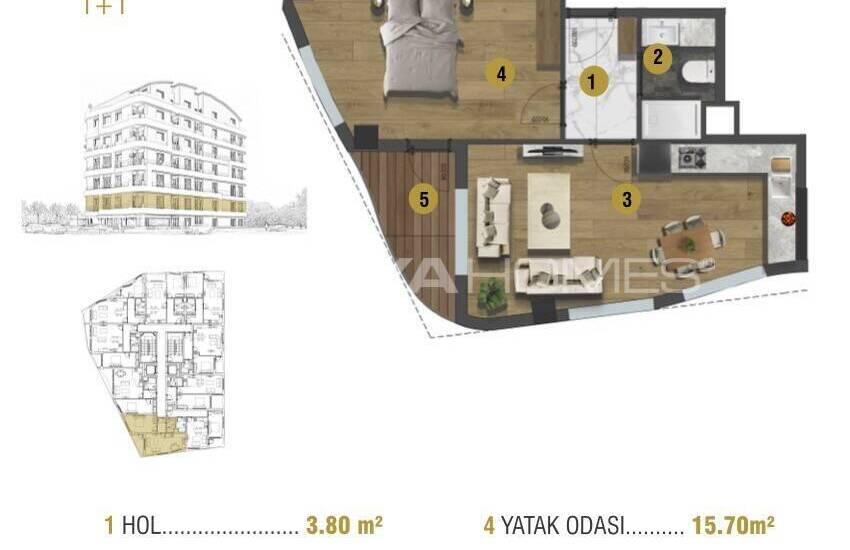 Investitions Wohnungen In Nähe Aller Punkte In Antalya Muratpasa 28