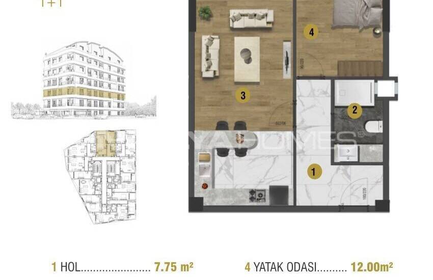 Investitions Wohnungen In Nähe Aller Punkte In Antalya Muratpasa 32