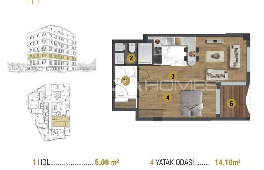 Investitions Wohnungen In Nähe Aller Punkte In Antalya Muratpasa 35