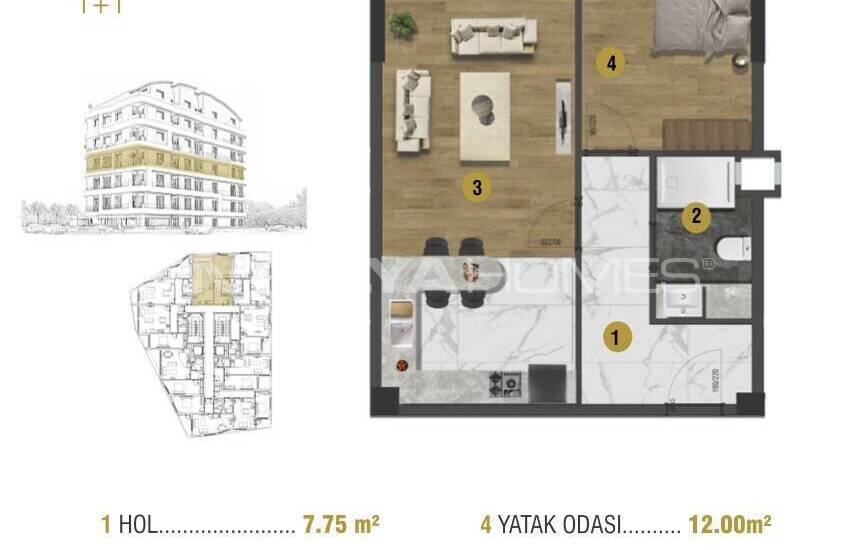 Investitions Wohnungen In Nähe Aller Punkte In Antalya Muratpasa 41