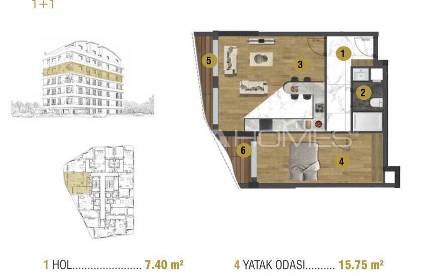Investitions Wohnungen In Nähe Aller Punkte In Antalya Muratpasa 48