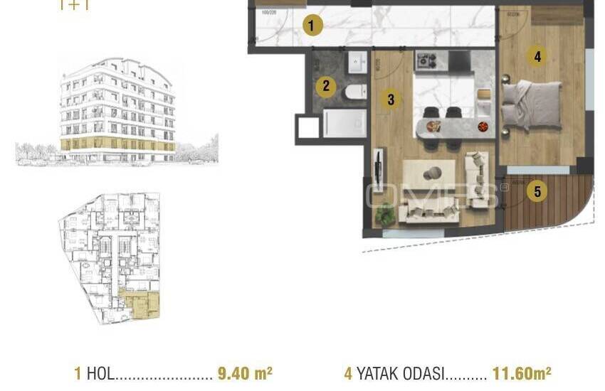 Investment Flats Close to All Main Points in Antalya Muratpasa 29
