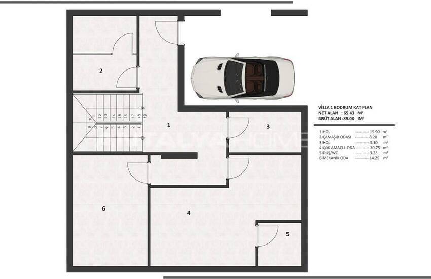 Freistehende Villen Mit Stilvollem Design In Antalya Muratpasa 55