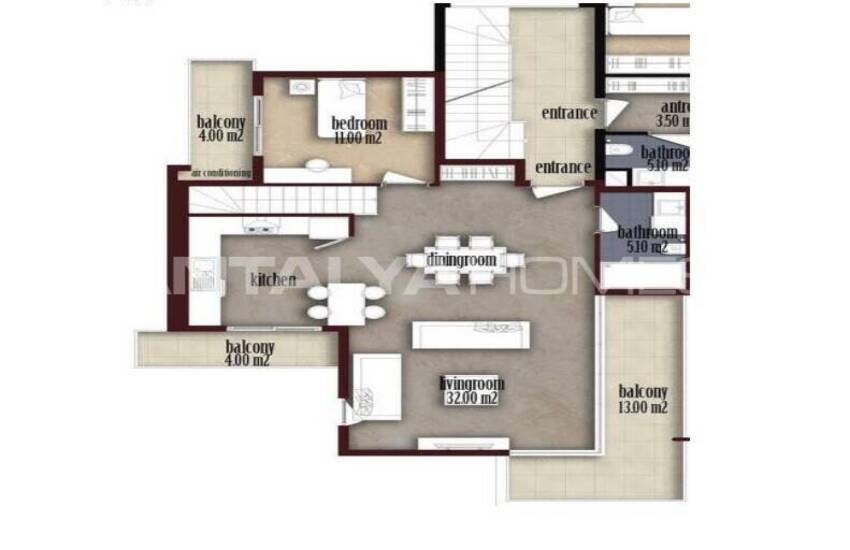 Antalya Belek'te Golf Sahalarına Yakın Taşınmaya Hazır Daire 70