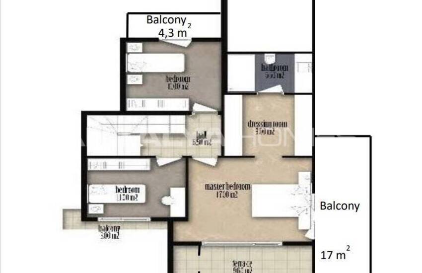 Antalya Belek'te Golf Sahalarına Yakın Taşınmaya Hazır Daire 71