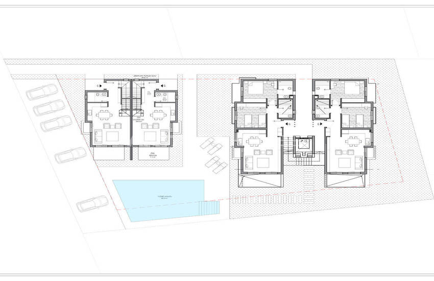 Antalya Döşemealtı'nda Olanaklara Yakın Yarı Müstakil Villa 35