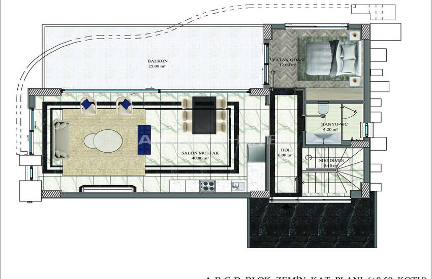 خانه های مستقل با استخر خصوصی در آلانیا ترکیه 16