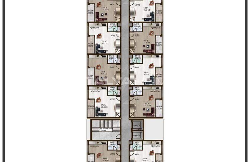 Flats with Easy Payment Options in Konyaalti Antalya 20