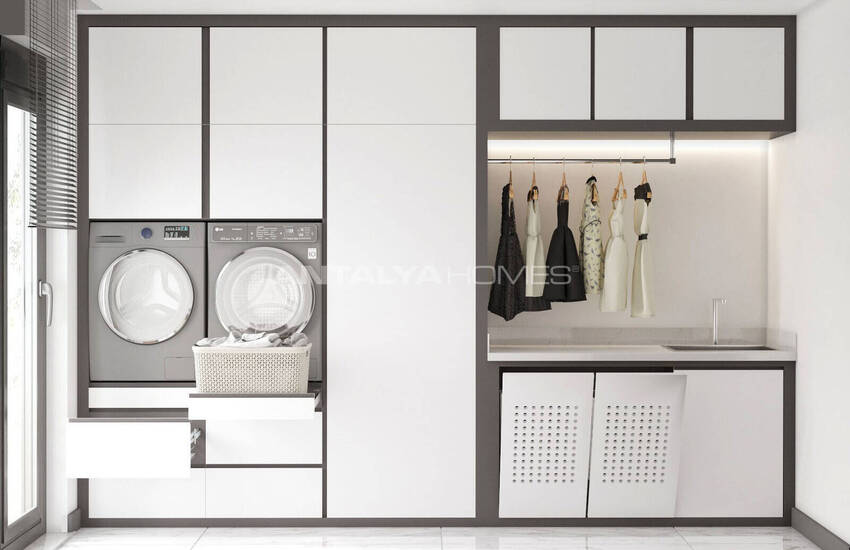 Villas Avec Piscines Privées Près De La Mer À Muratpaşa Antalya 73