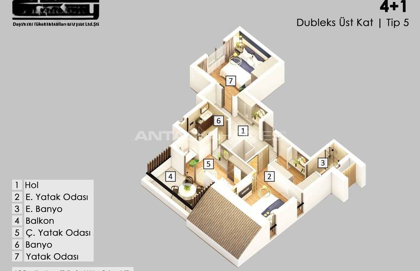 Neu Gebaute Wohnungen In Einem Komplex In Muratpasa, Antalya 28