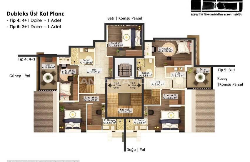 Neu Gebaute Wohnungen In Einem Komplex In Muratpasa, Antalya 21