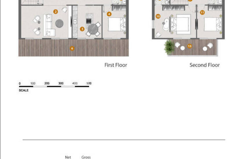 Appartements En Complexe Avec Piscine Et Parking À Alanya Tepe 34