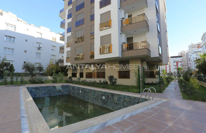Furnished Apartments in a Complex with Pool in Konyaaltı Antalya 28