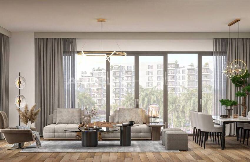 آپارتمان های سرمایه گذاری در یک پروژه جامع در آنتالیا آلتینتاس 36