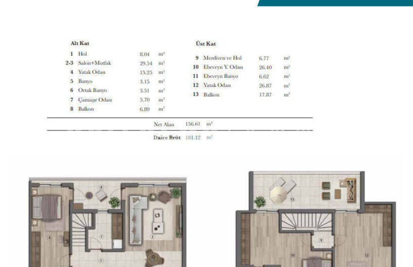 Appartements Dans Un Complexe Près De La Plage À Antalya Kunu 31
