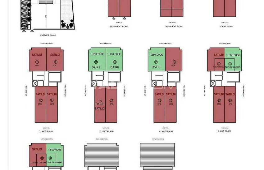 شقق بالتقسيط في بالما ريزيدنس بالقرب من شاطئ كونيالتي في أنطاليا 56