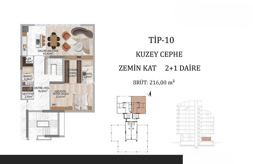 شقق بالتقسيط في بالما ريزيدنس بالقرب من شاطئ كونيالتي في أنطاليا 52