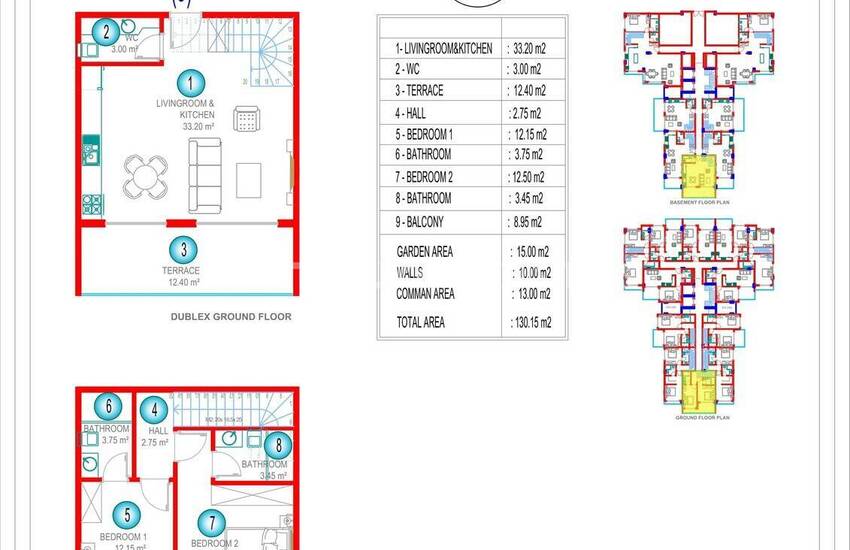 Elegant Apartments in a Hotel Concept Project in Alanya Oba 41