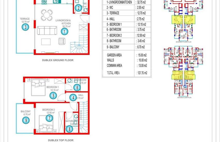 Elegant Apartments in a Hotel Concept Project in Alanya Oba 43