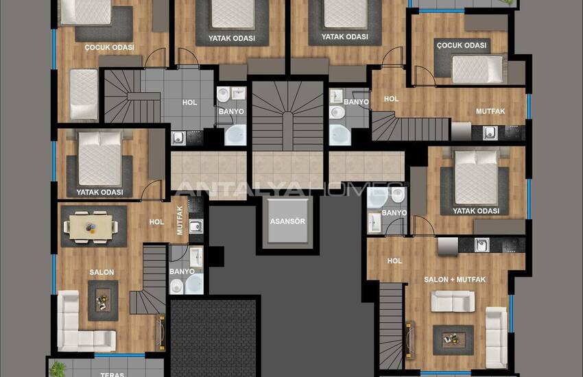 Nieuwe Appartementen Nabij De Oude Stad In Antalya Muratpasa 24