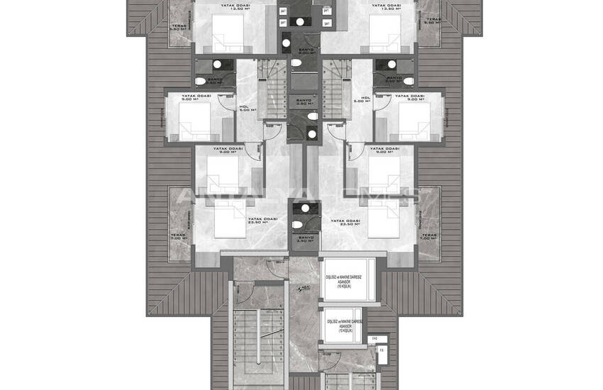 Appartementen Aan Het Strand In Een Gloednieuw Project In Alanya 25
