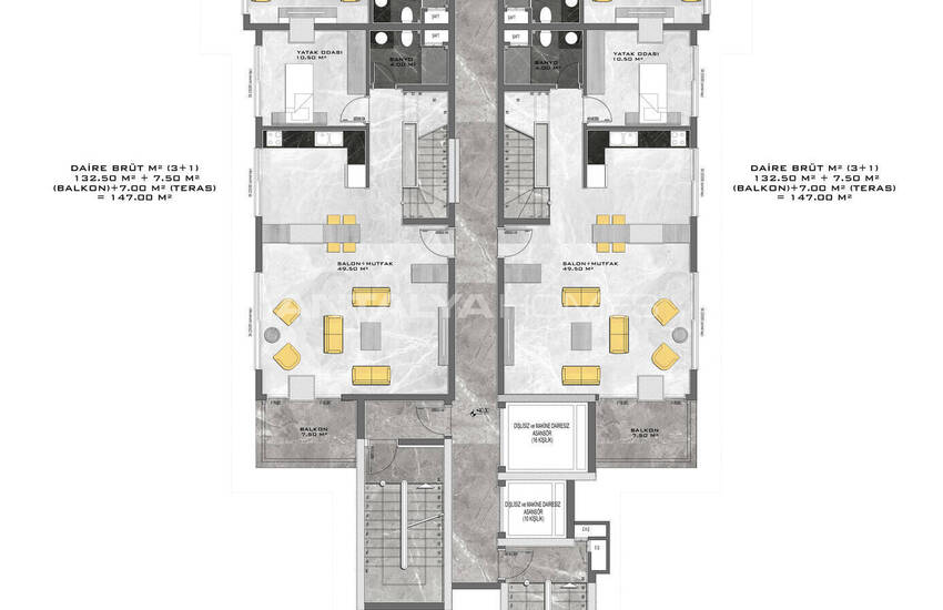 Appartements En Bord De Mer Dans Un Tout Nouveau Projet À Alanya 32