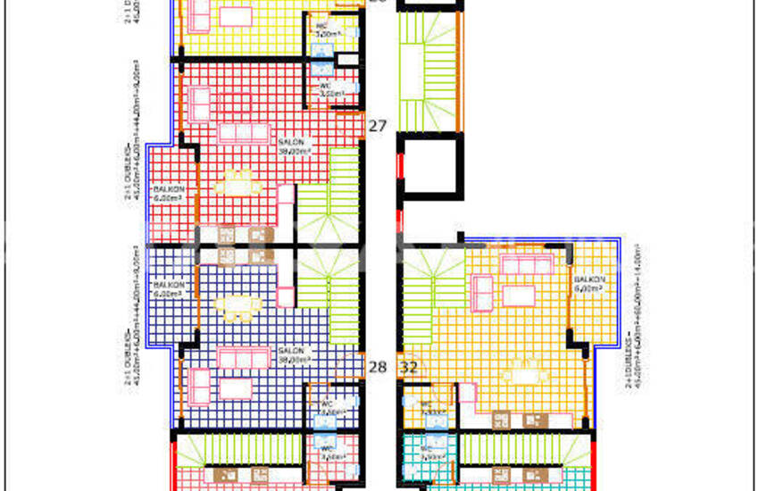 Fristående Hus Med Havsutsikt Och Privat Pool I Alanya 34